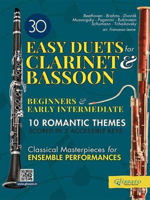 cover image of 30 Easy Duets for Clarinet and Bassoon Beginners and Early Intermediate